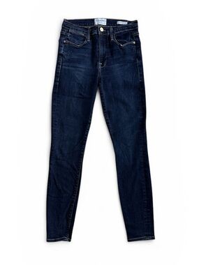 Frame Le High Rise Skinny Crop Jeans